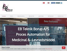 Tablet Screenshot of ebteknik.dk